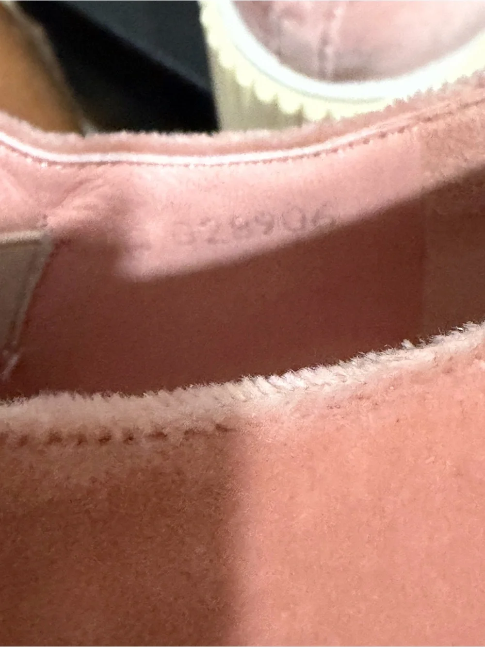 CHANEL Pink Suede Platform Sneakers with Cream Sole